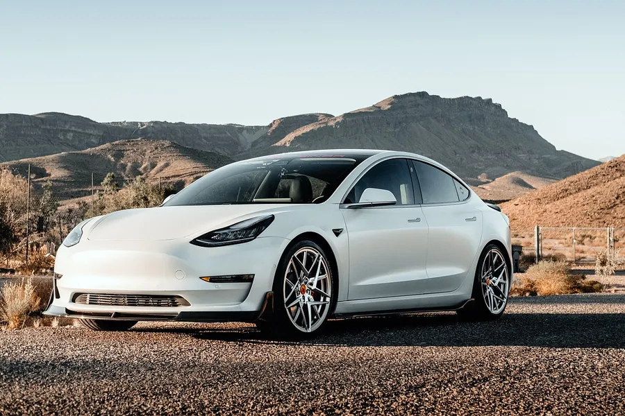 Leased modern electric vehicle